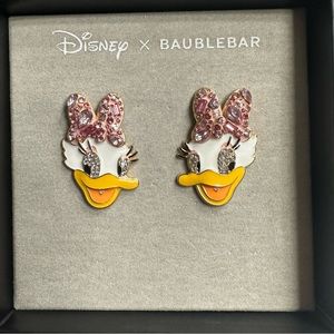 Disney x Baublebar Daisy Duck Earrings NIB